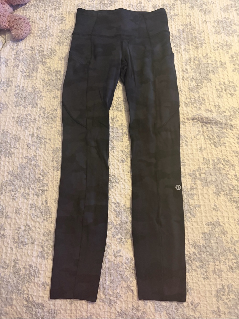 lululemon athletica Black Camo High-Rise Leggings
